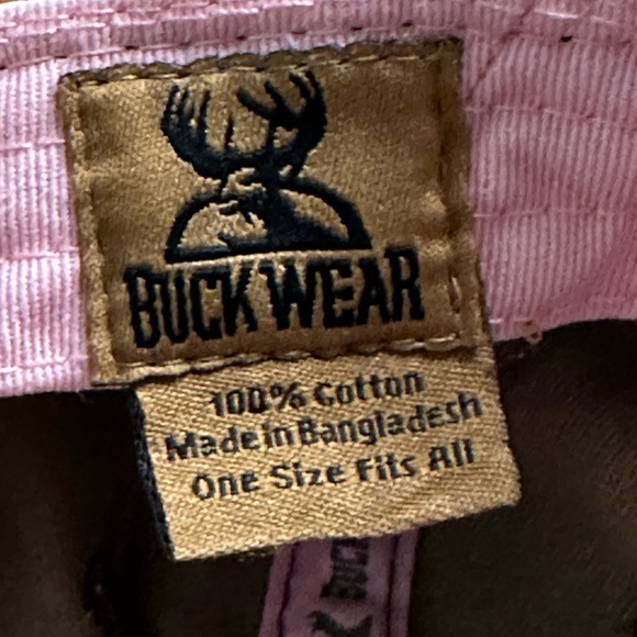 Extreme Huntress Cap Pink Camouflage Hat Buck Wear Embroidered Dear - Picture 4 of 4